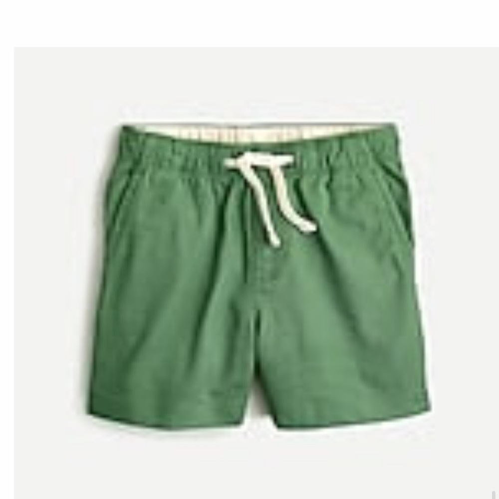 J Crew Crewcuts Green Chino Dock Shorts 8